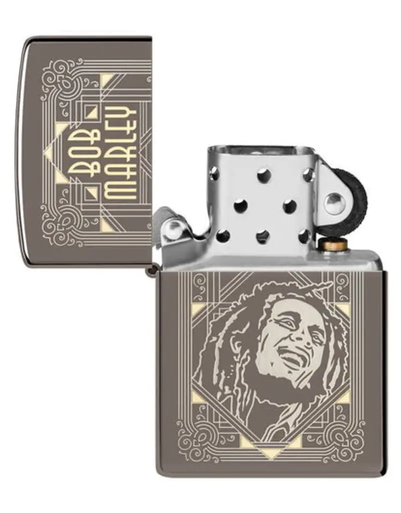 Zippo Bob Marley Black Ice