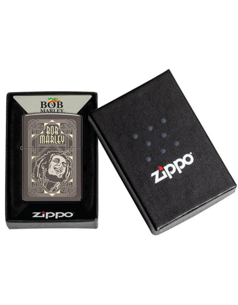 Zippo Bob Marley Black Ice