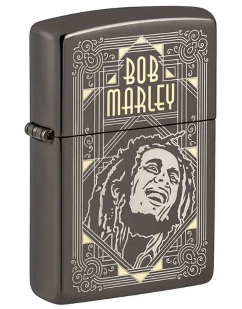 Zippo Bob Marley Black Ice