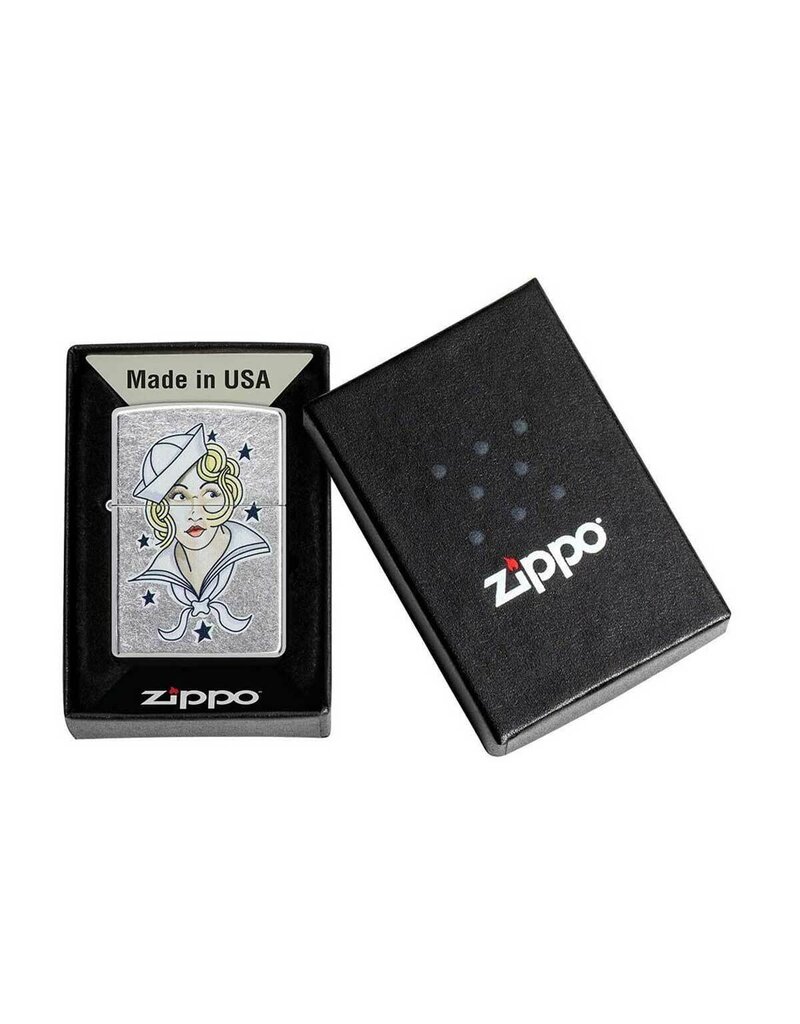 Zippo Sailor Girl Tattoo