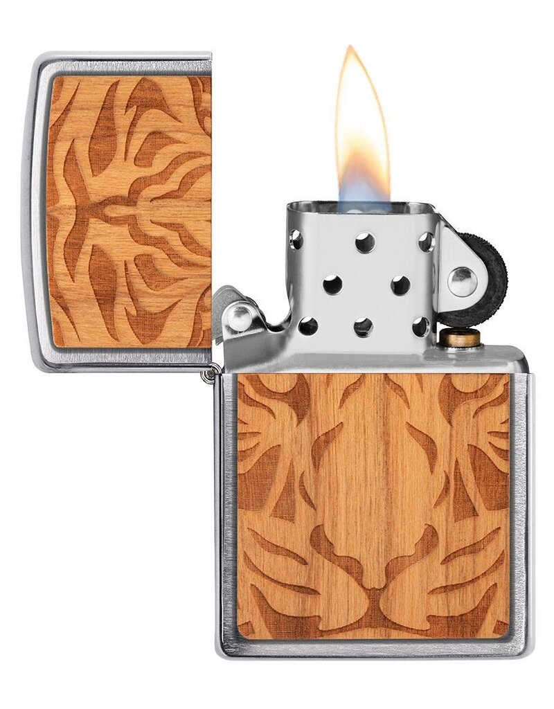 Zippo Woodchuck Cherry Tiger