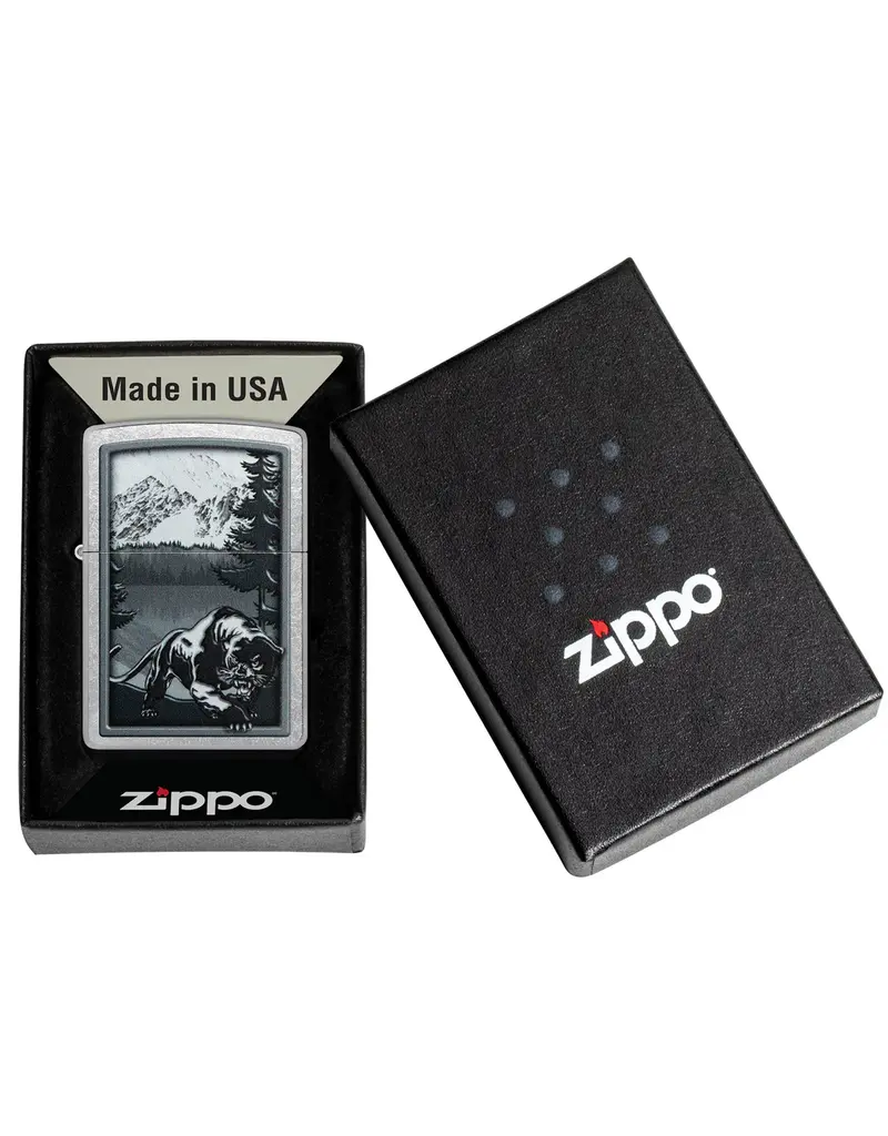 Zippo Mountain Lion Design