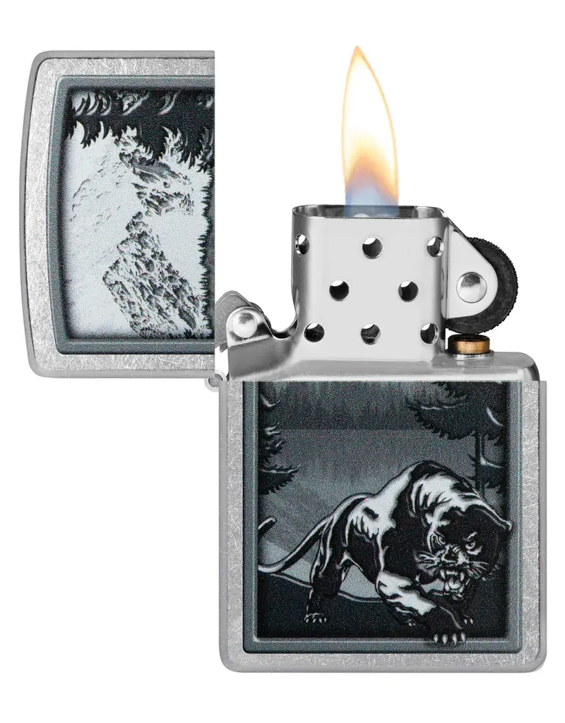 Zippo Mountain Lion Design