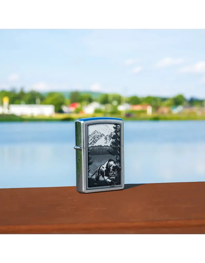 Zippo Mountain Lion Design