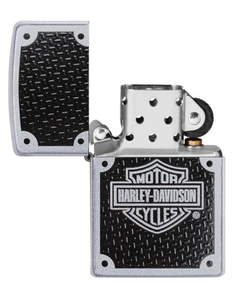 Zippo Harley Carbon Fiber Background