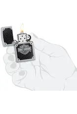 Zippo Harley Carbon Fiber Background