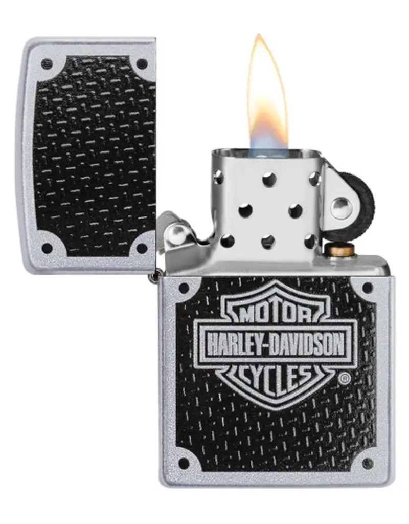 Zippo Harley Carbon Fiber Background