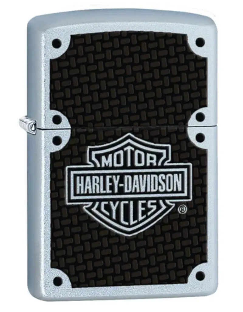 Zippo Harley Carbon Fiber Background