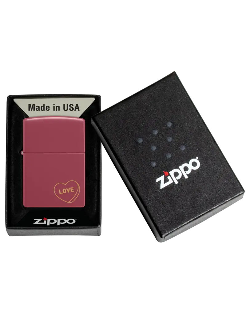 Zippo Brick Love Heart