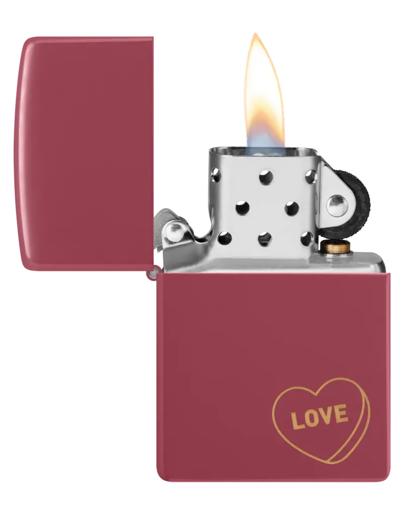 Zippo Brick Love Heart