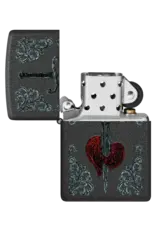 Zippo Heart Dagger Tattoo Design