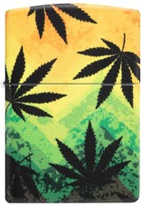 Zippo Cannabis Sunset