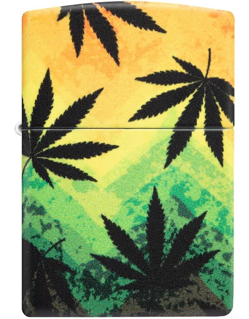 Zippo Cannabis Sunset