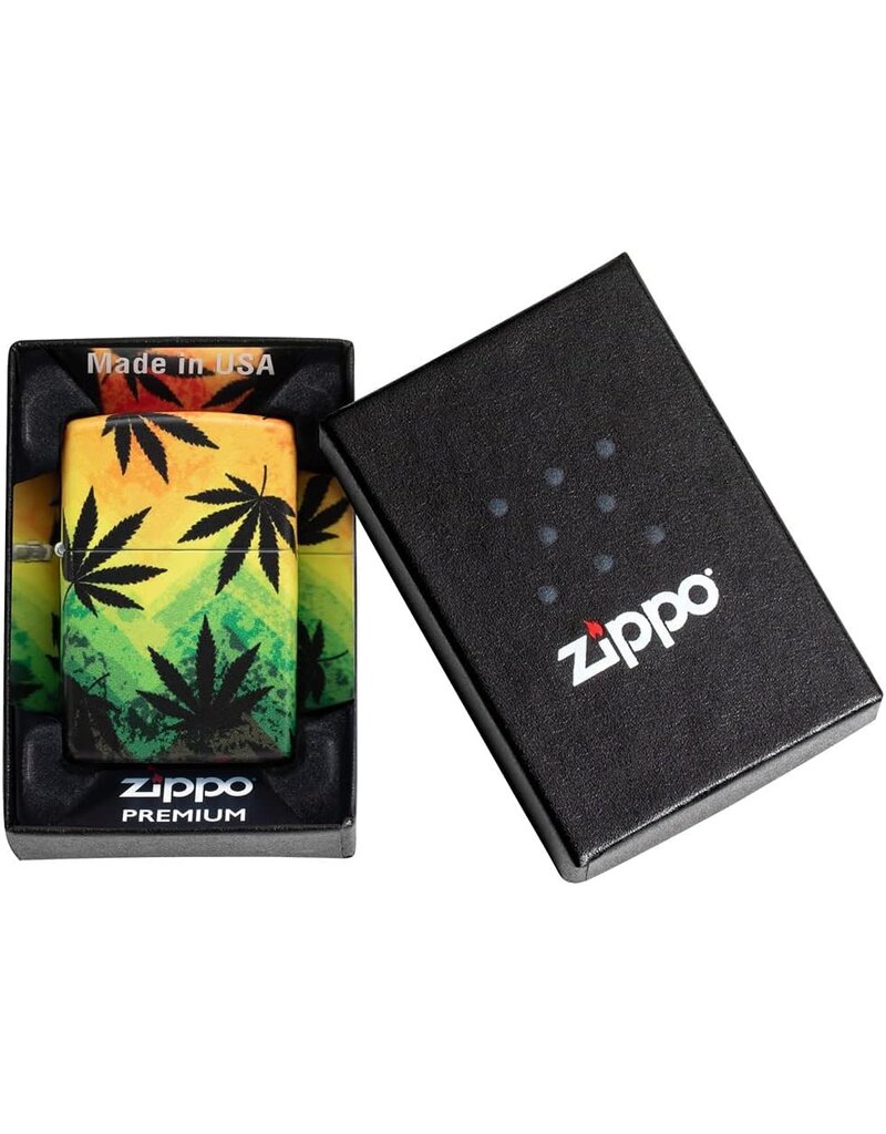 Zippo Cannabis Sunset