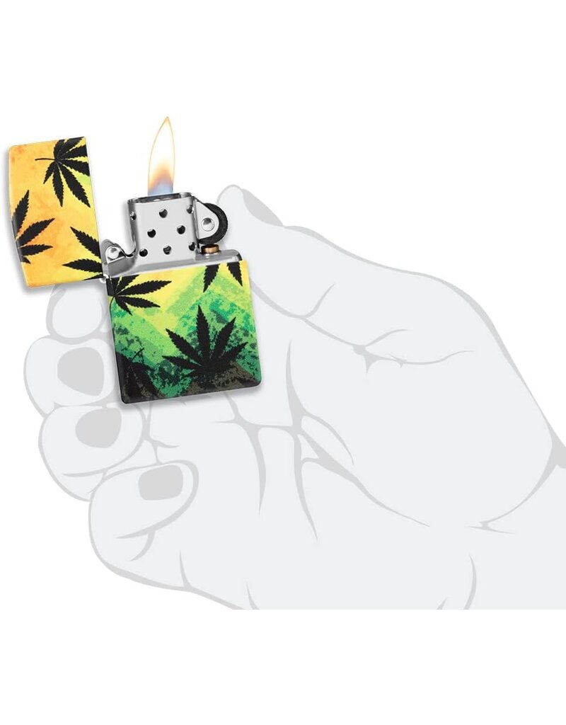 Zippo Cannabis Sunset