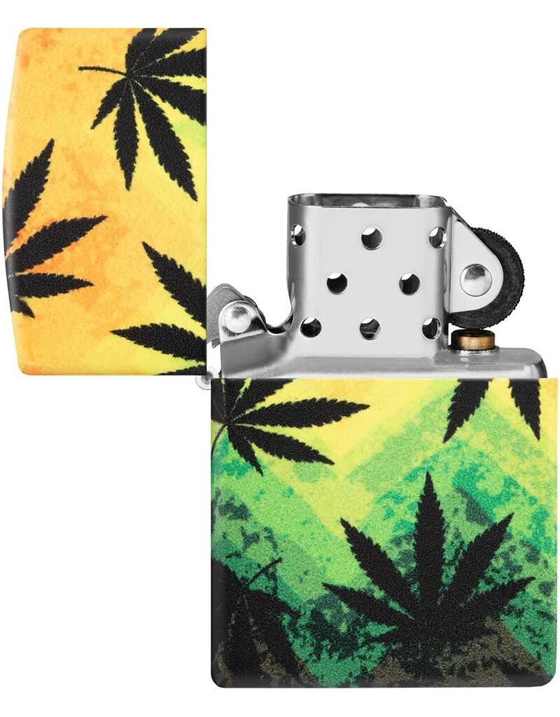 Zippo Cannabis Sunset