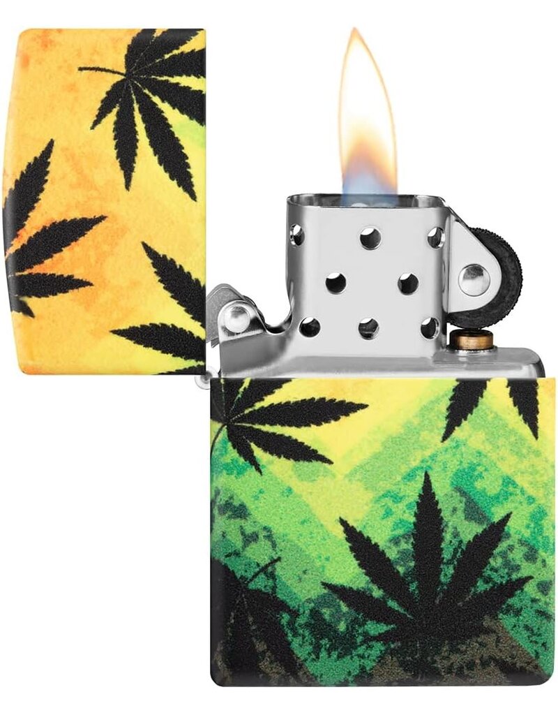 Zippo Cannabis Sunset