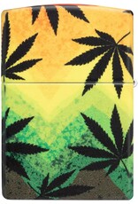 Zippo Cannabis Sunset