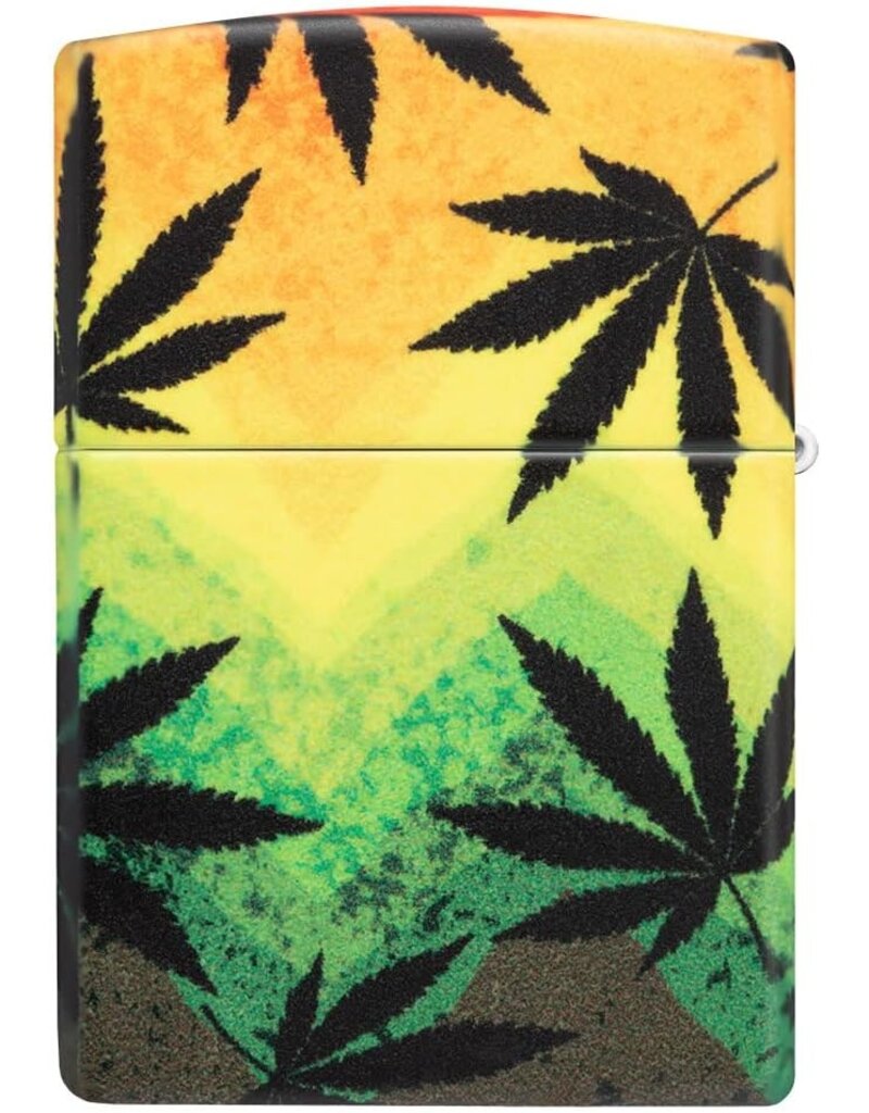 Zippo Cannabis Sunset