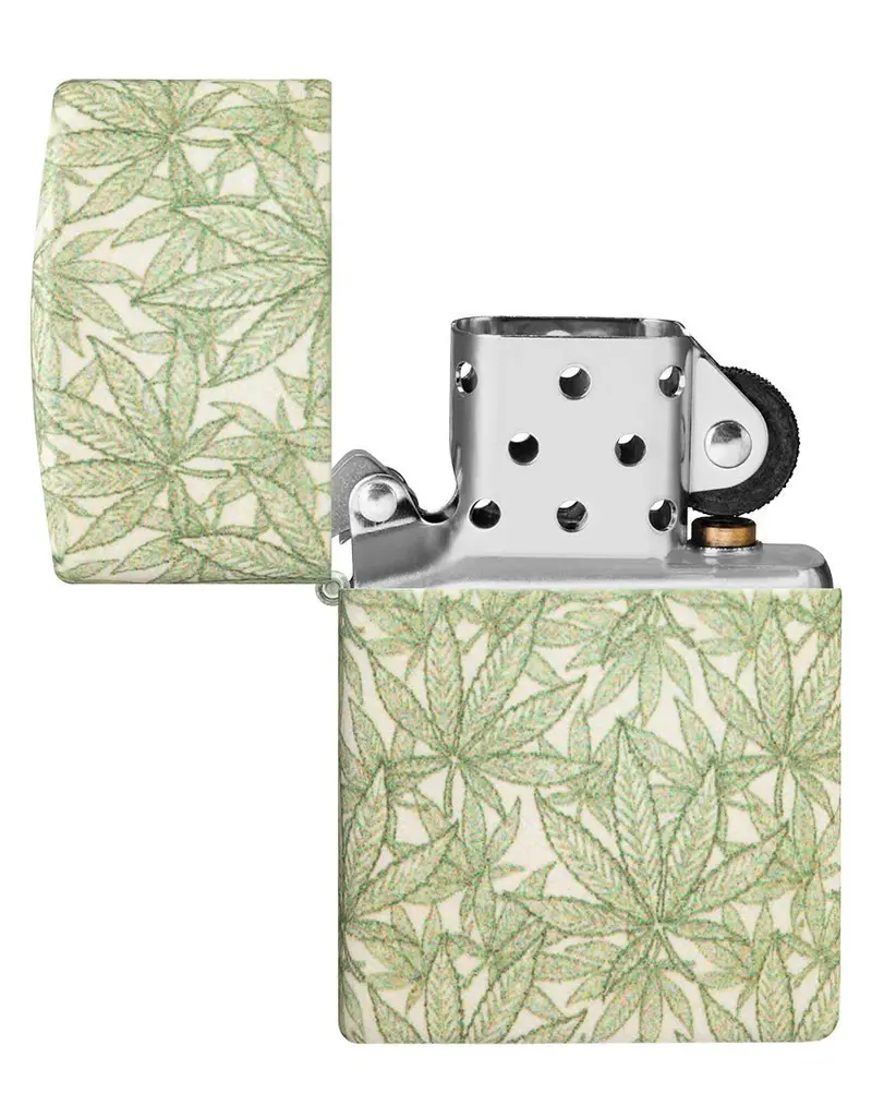 Zippo Cannabis Leafs