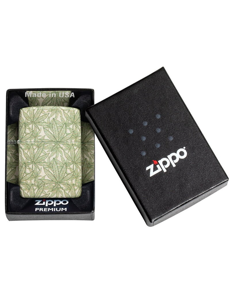 Zippo Cannabis Leafs