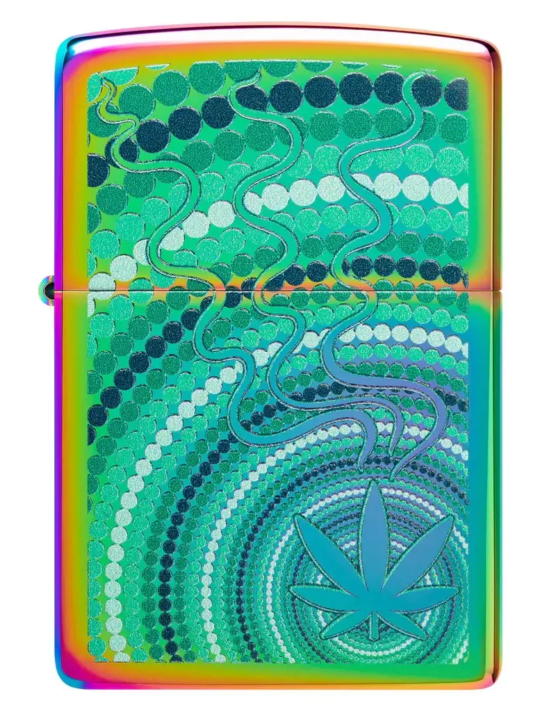 Zippo Multi Color Leaf