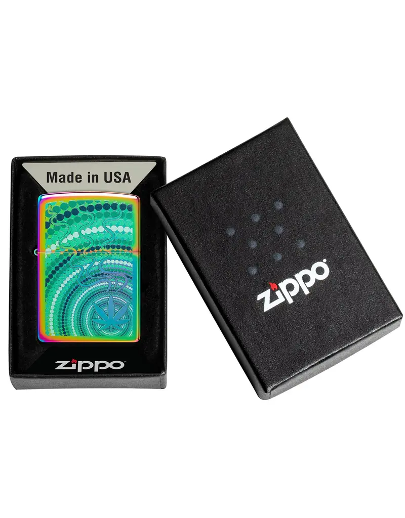 Zippo Multi Color Leaf