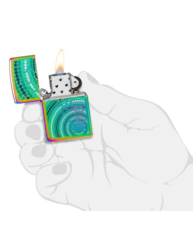 Zippo Multi Color Leaf