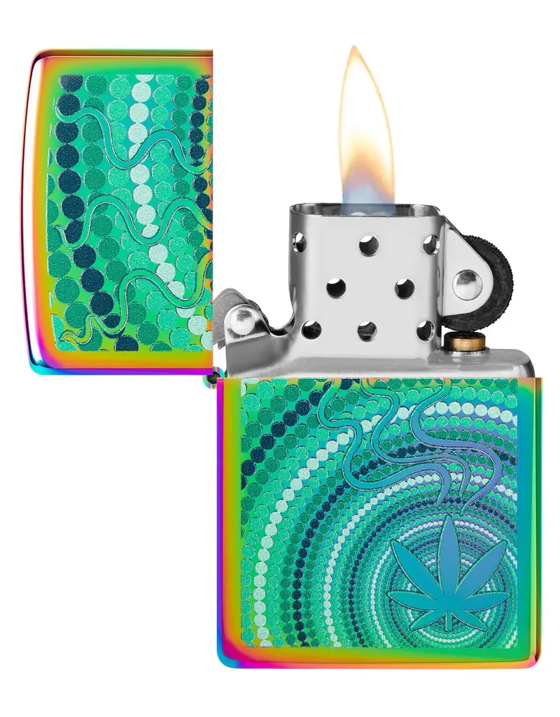 Zippo Multi Color Leaf