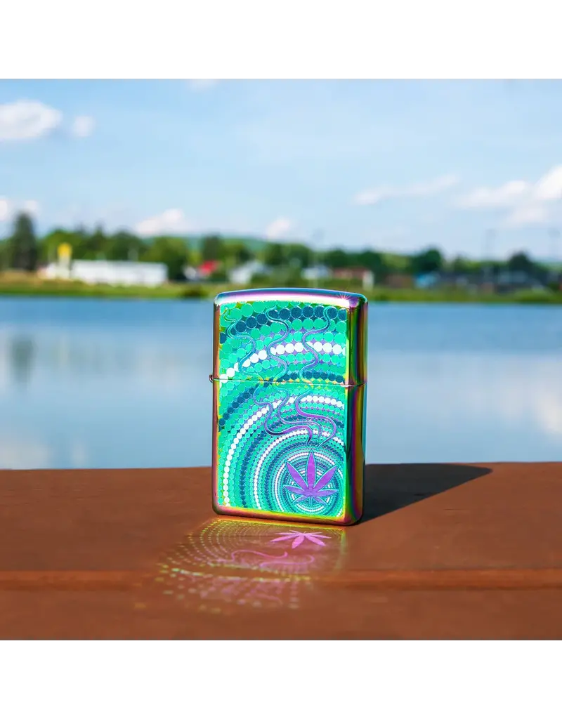 Zippo Multi Color Leaf