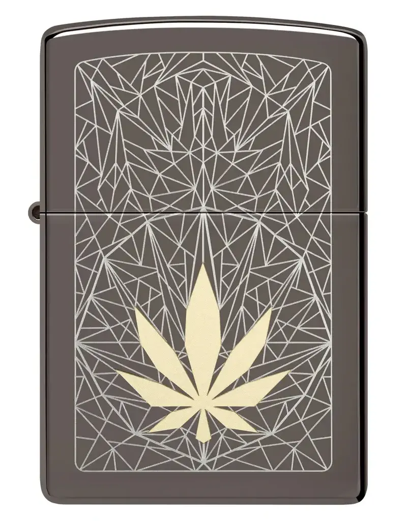 Zippo Geometric Weed