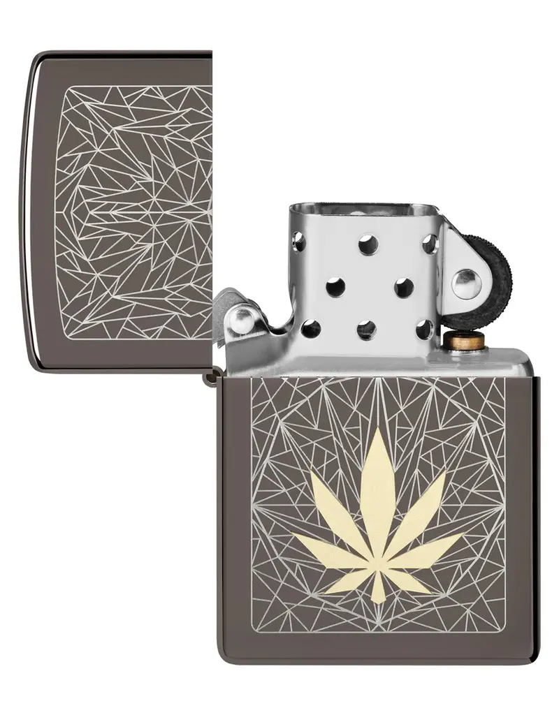 Zippo Geometric Weed