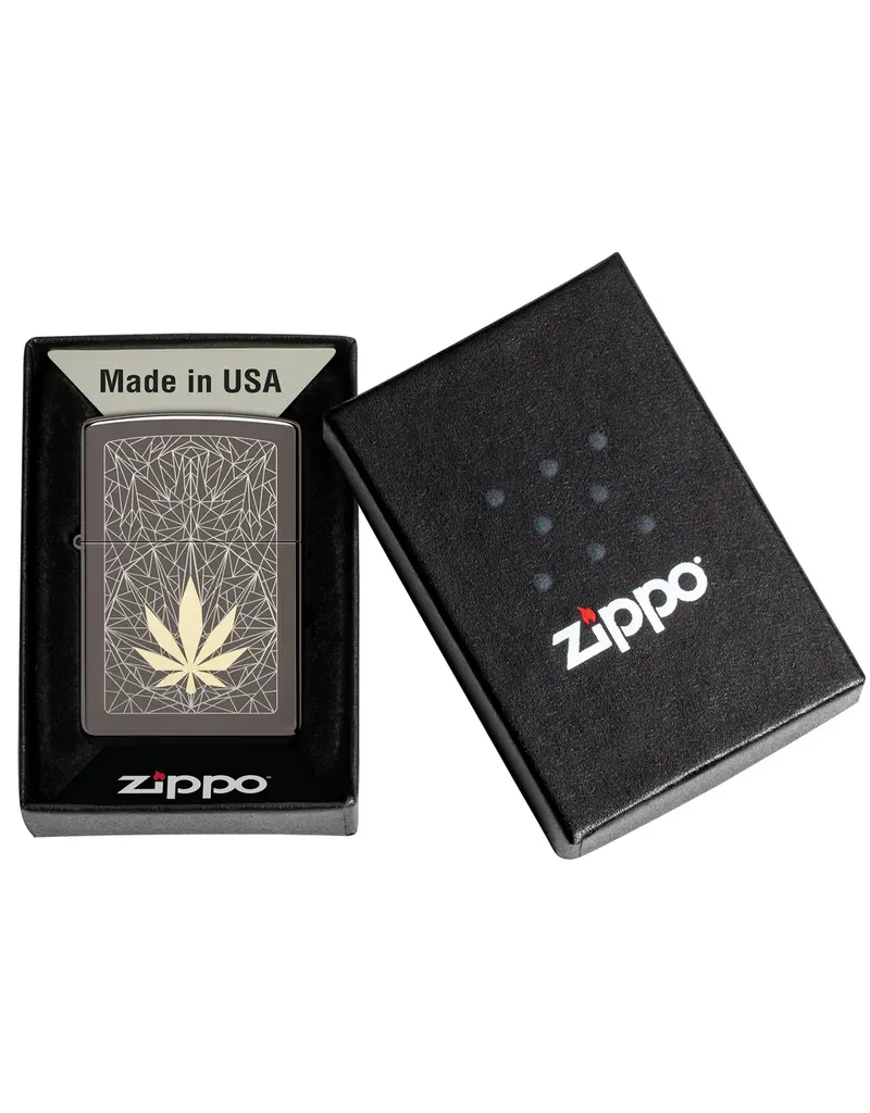 Zippo Geometric Weed