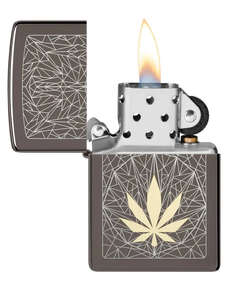 Zippo Geometric Weed