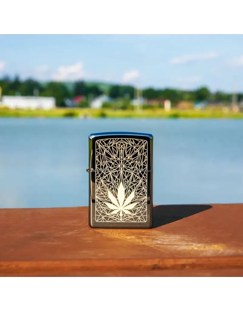 Zippo Geometric Weed