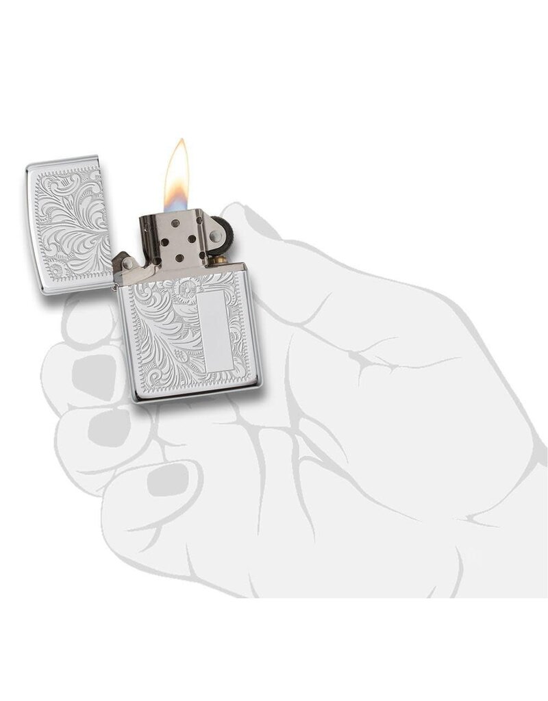 Zippo Venetian Chrome