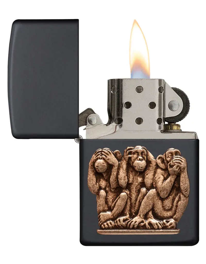 Zippo Three Monkeys