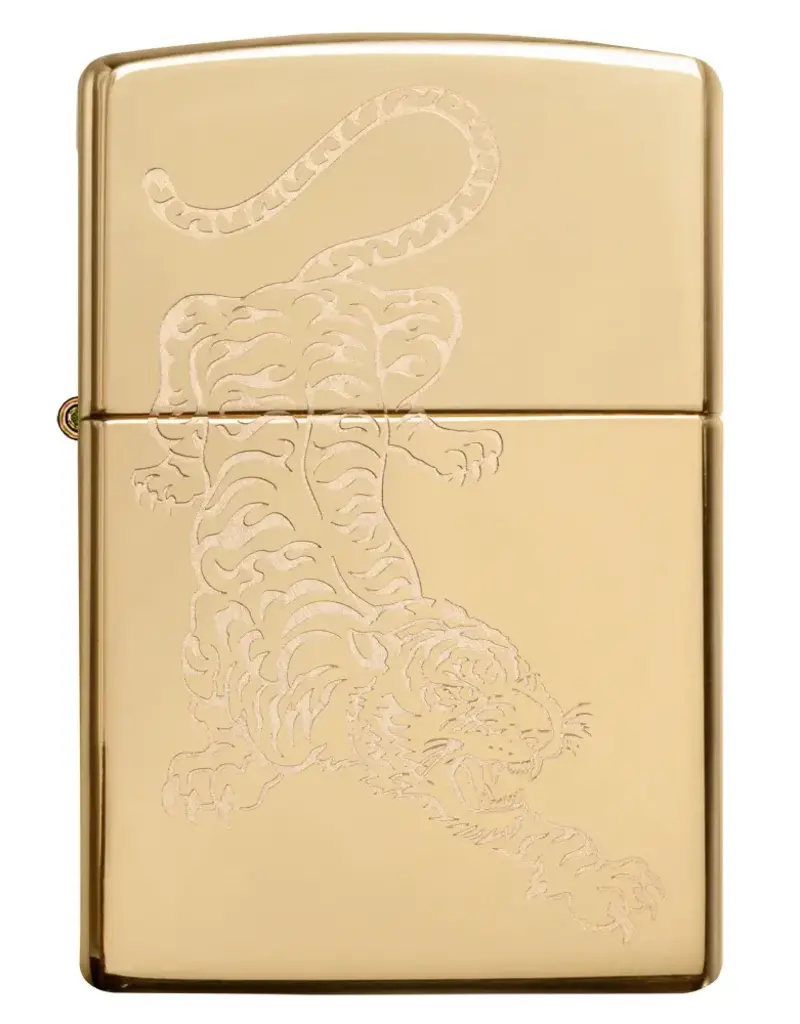 Zippo Tattoo Tiger Design