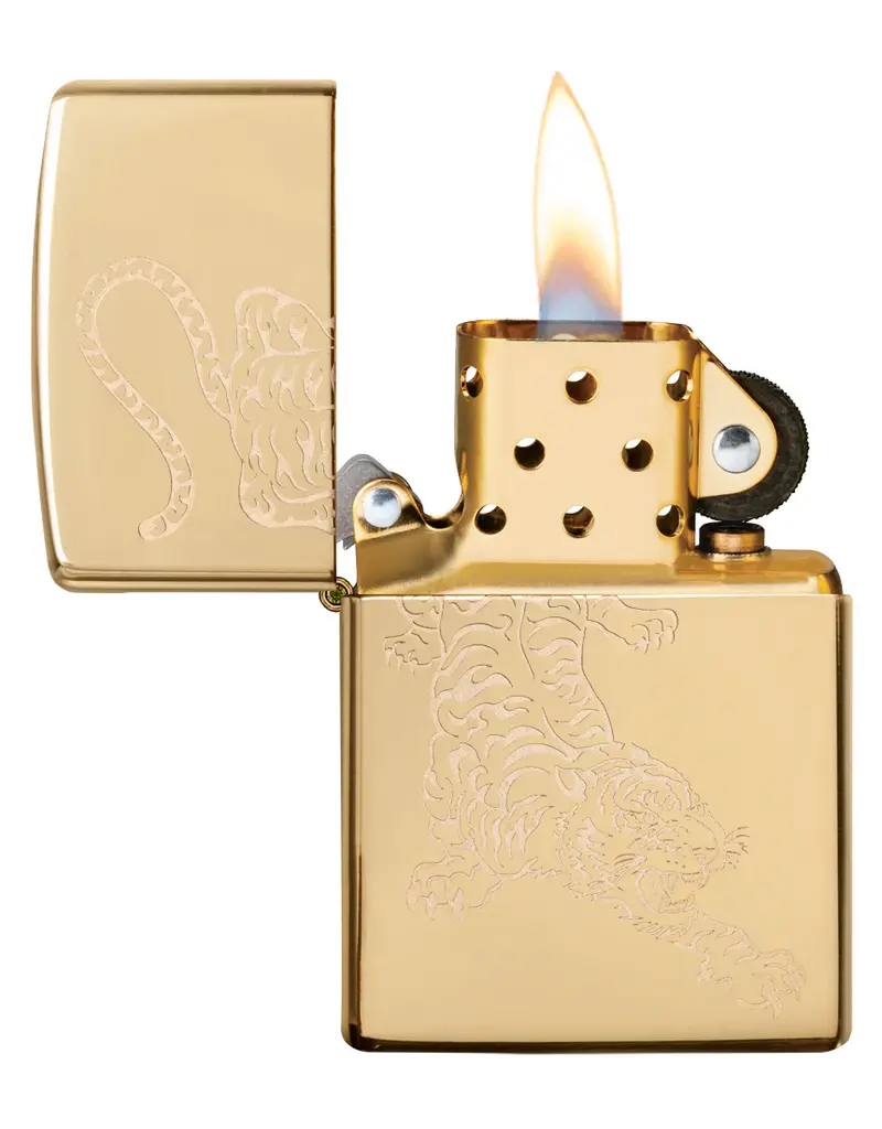 Zippo Tattoo Tiger Design