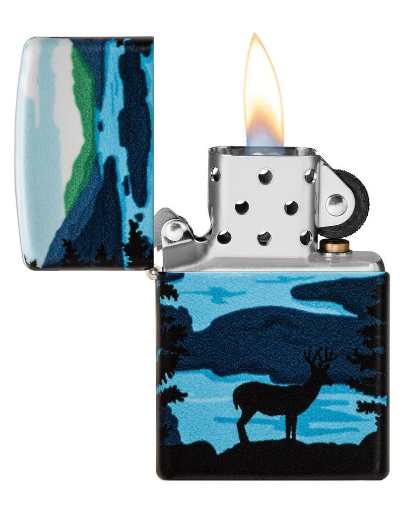 Zippo Deer Landscape