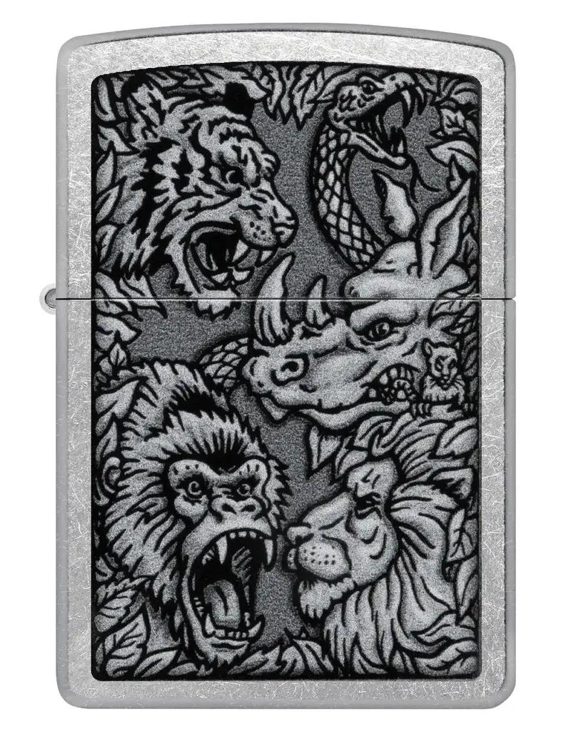 Zippo Jungle Design