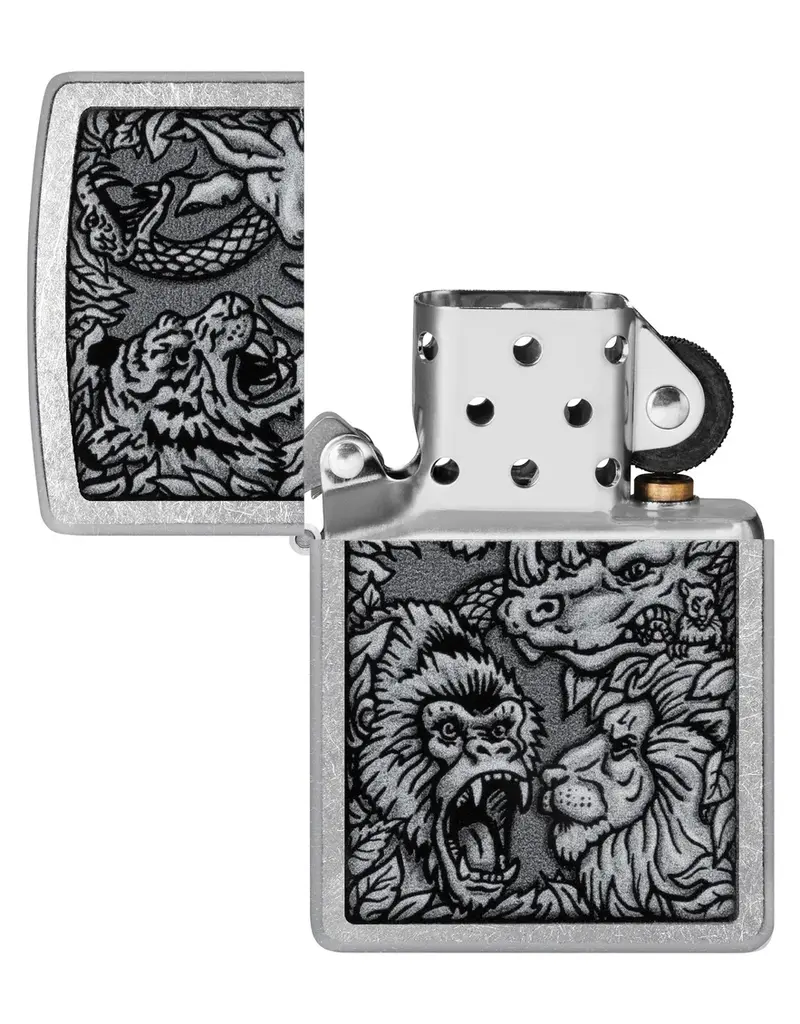 Zippo Jungle Design