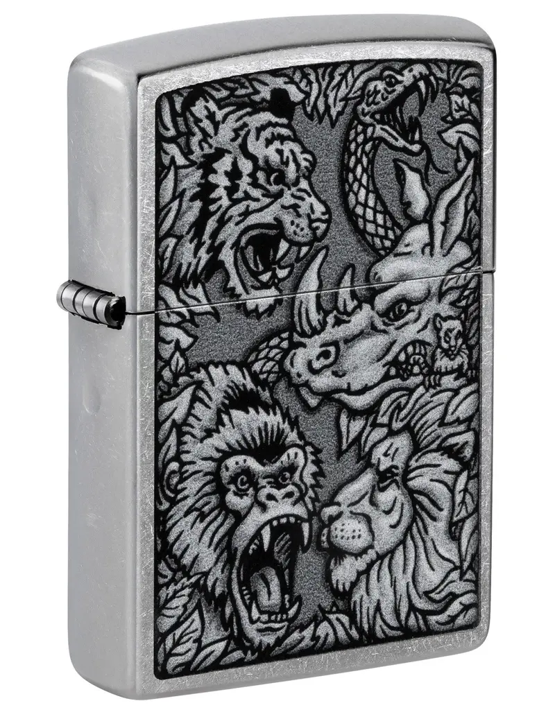 Zippo Jungle Design