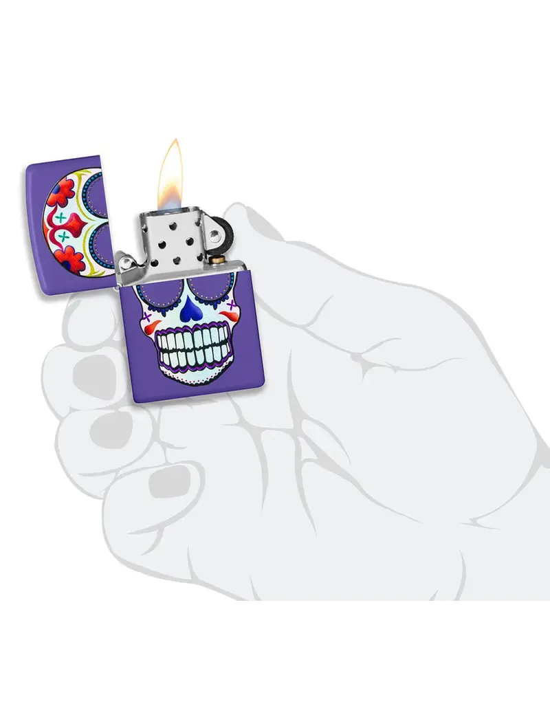 Zippo Sugar Skull Design