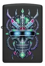 Zippo Cyber Skull Design