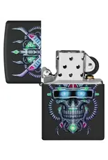Zippo Cyber Skull Design