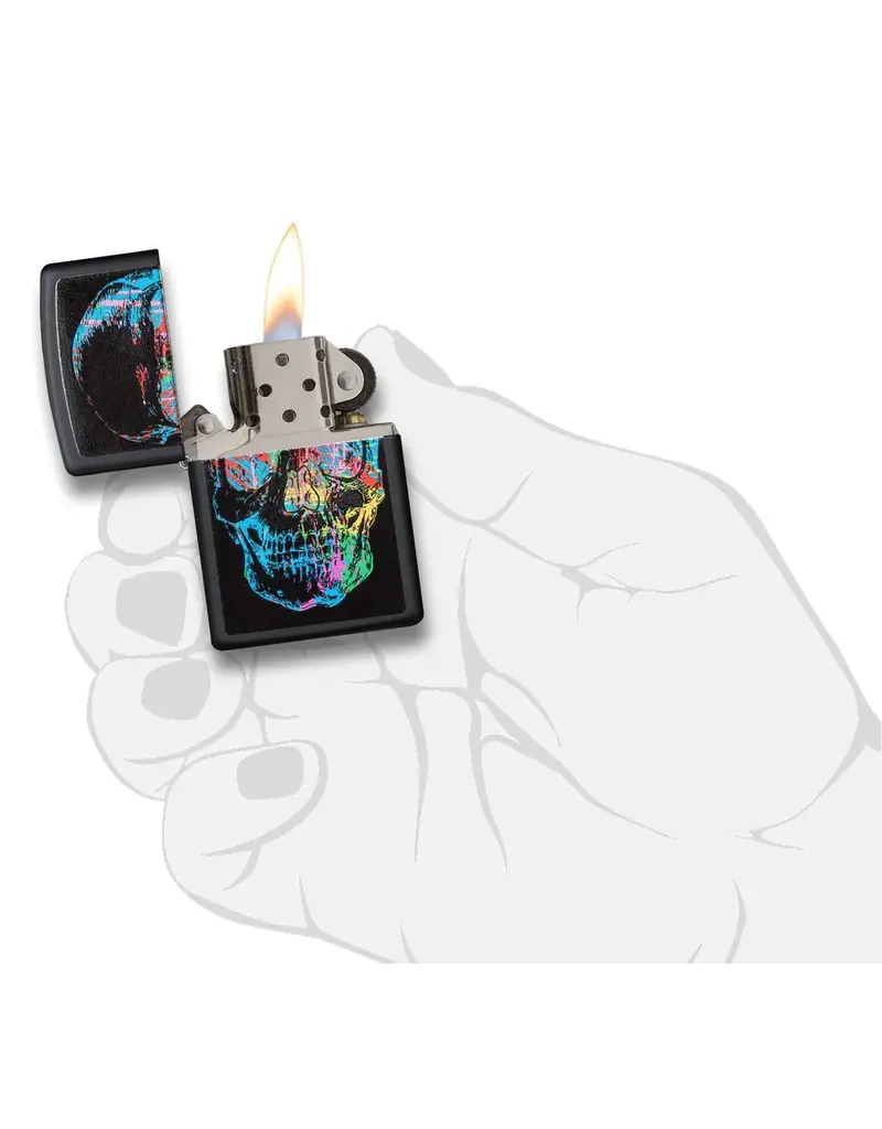 Zippo Colorful Skull