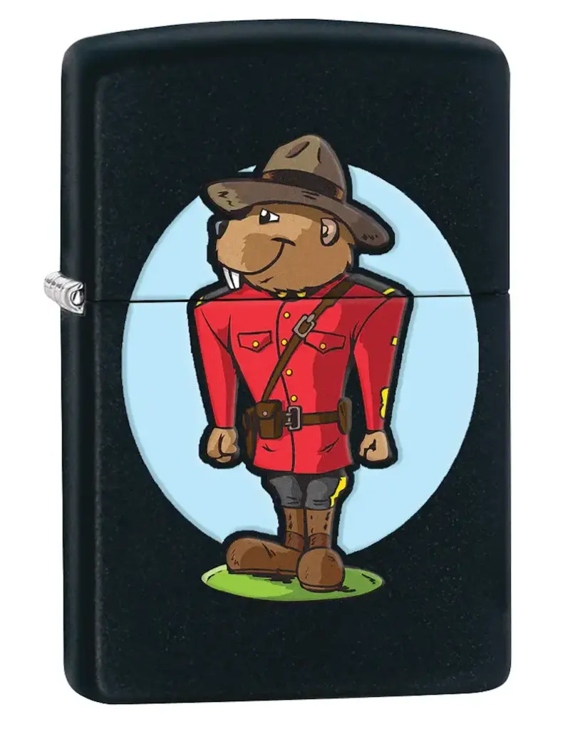 Zippo Beaver Mountie