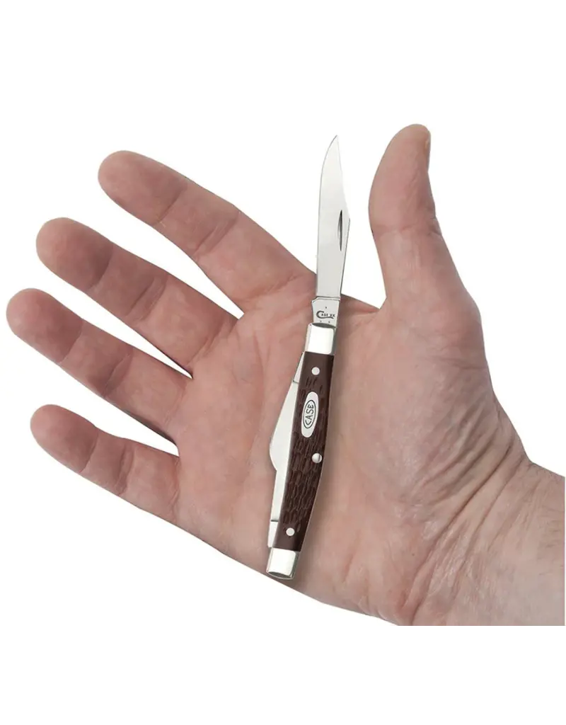 Case Knives Medium Stockman Brown Synthetic