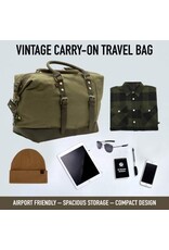 Rothco Vintage Carry-On Travel Bag Olive